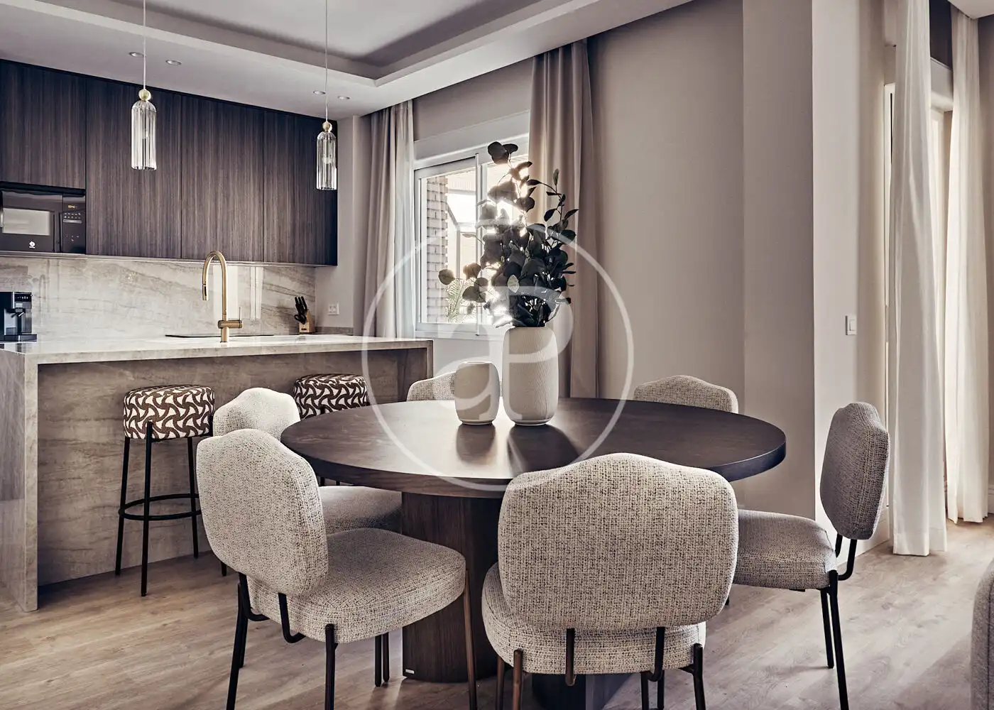 Esszimmer von Wohnung zum Verkauf in Madrid mit Klimaanlage, Heizung und Terrasse