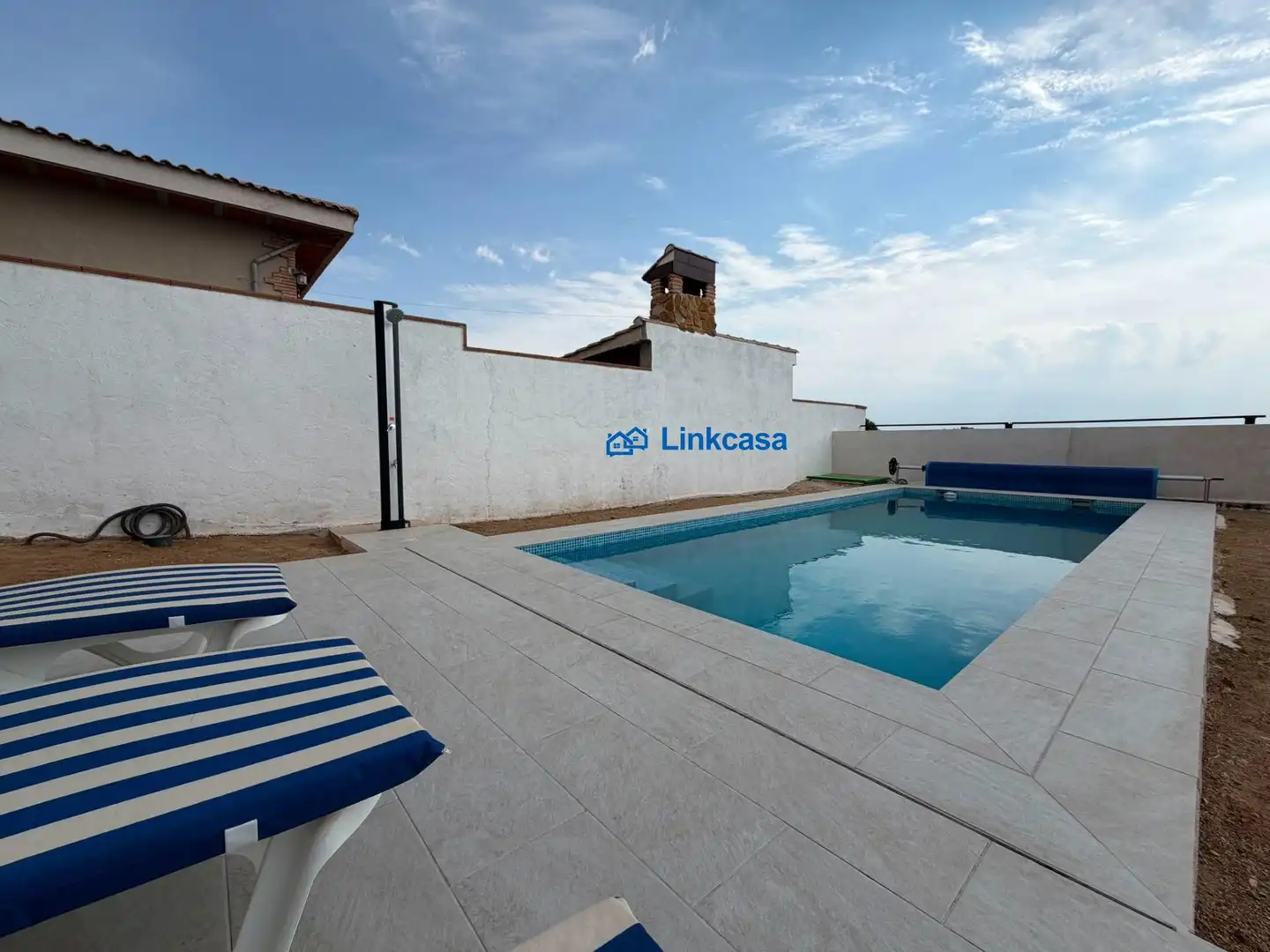Piscina de Casa o chalet en venta en Navas del Rey con Calefacción, Jardín privado y Terraza