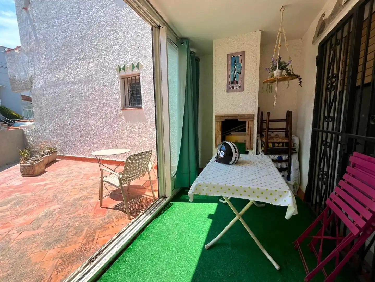 Terrace of Apartments for sale in Roses  with Terrace, Furnished and Community pool