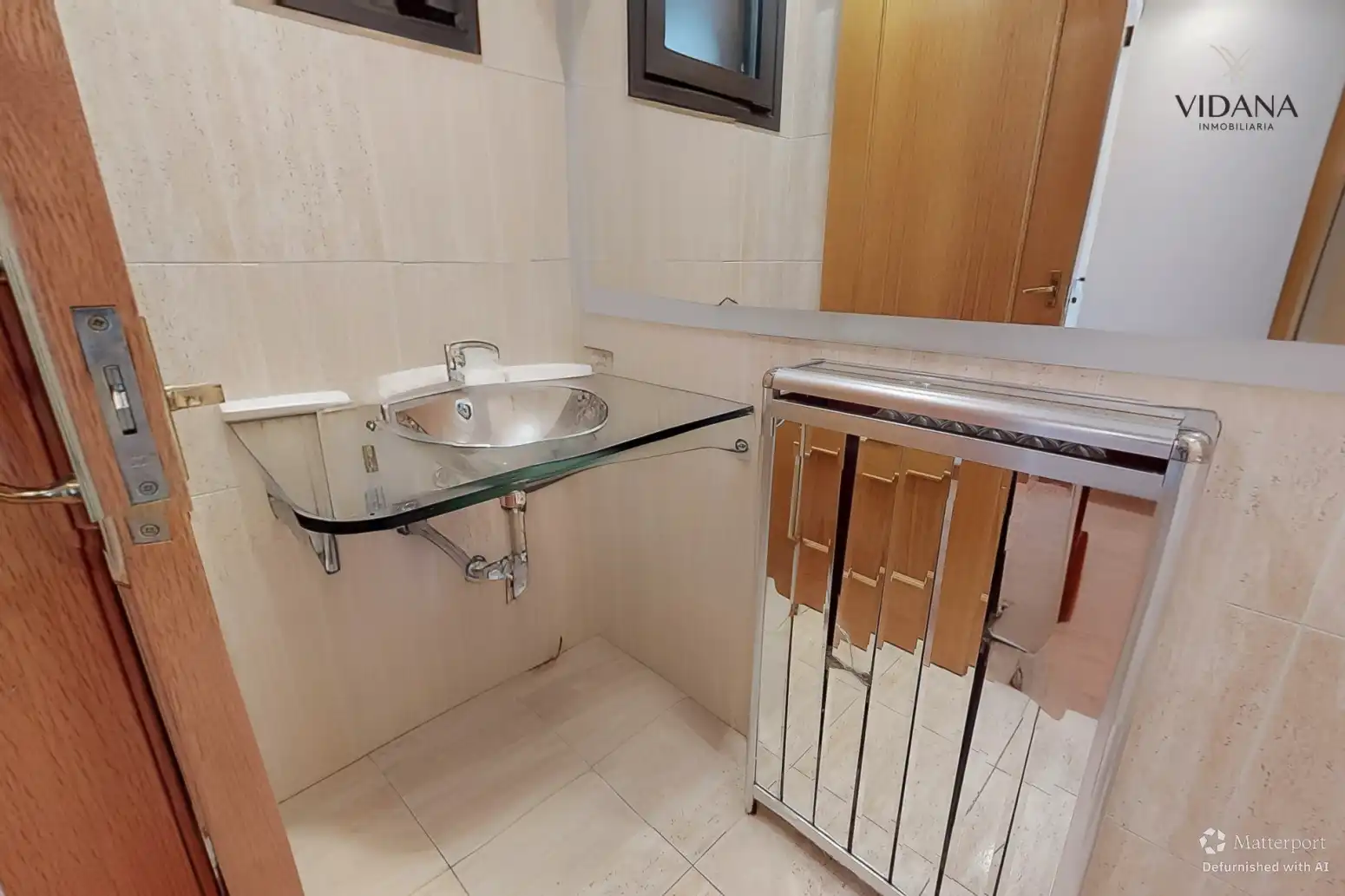 Baño de Ático en venta en  Pamplona / Iruña con Calefacción, Jardín privado y Parquet
