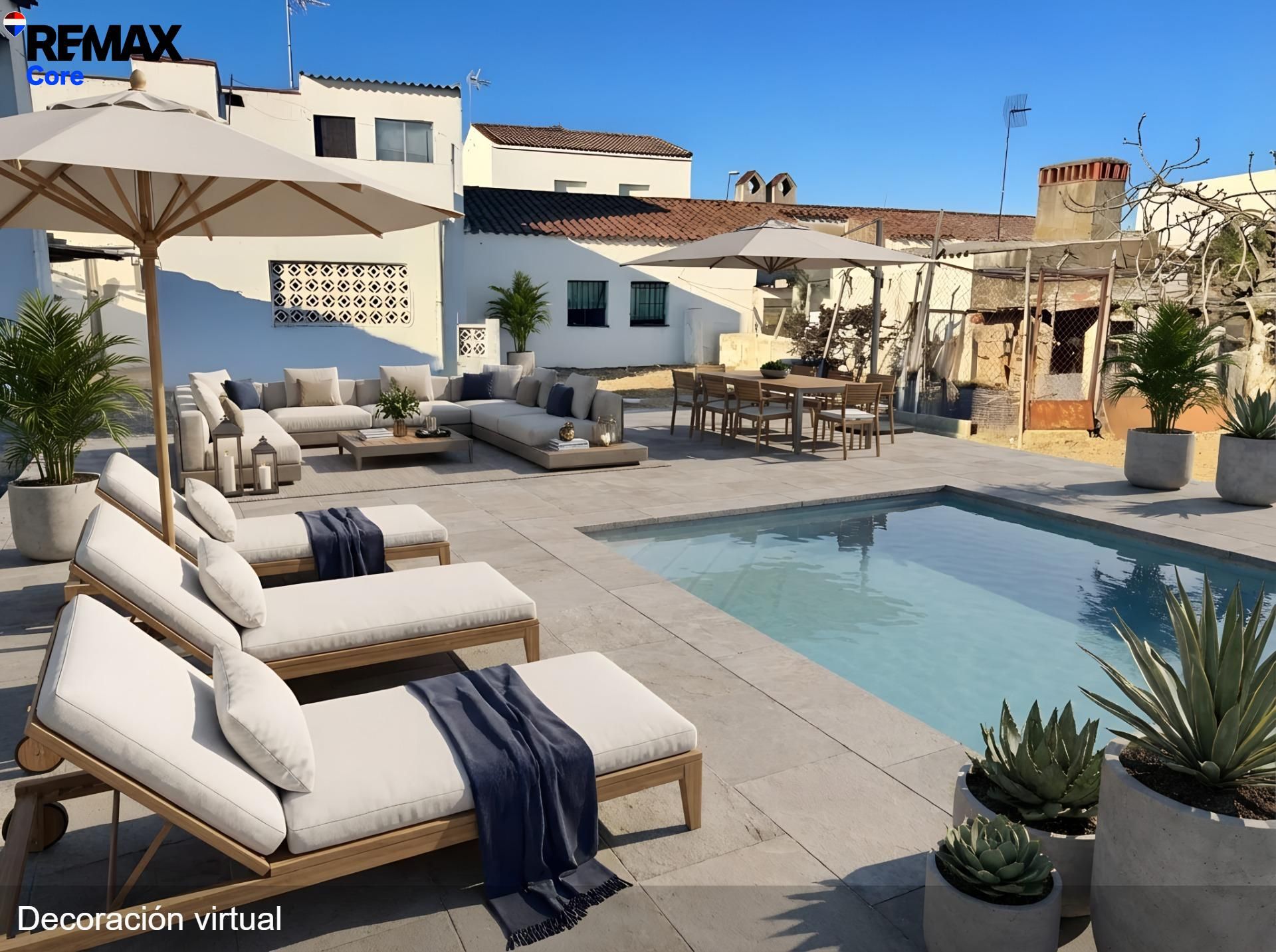 Terrassa de Casa o xalet en venda en Badajoz Capital