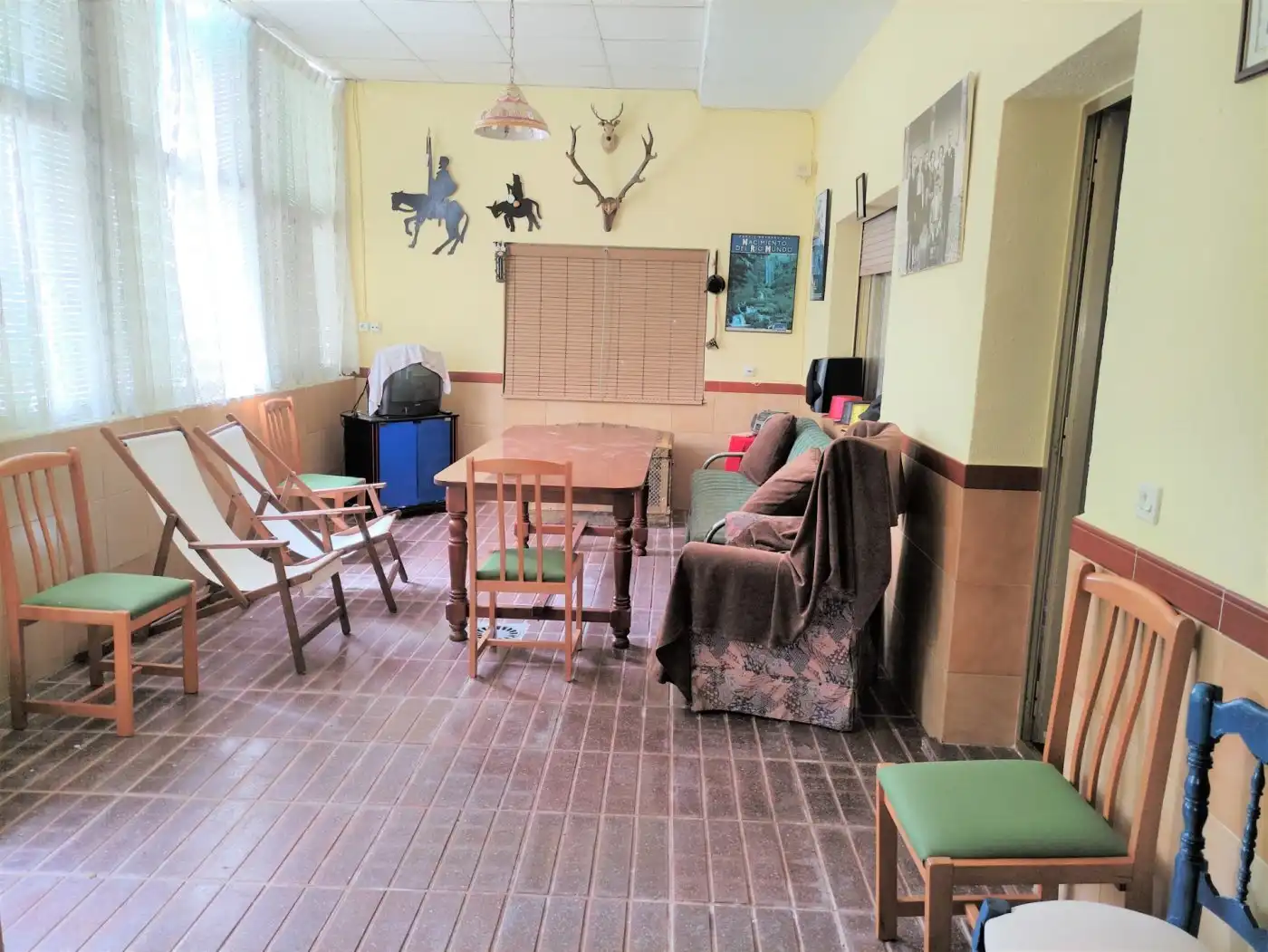 Sala de estar de Piso en venta en Pozuelo de Calatrava con Calefacción