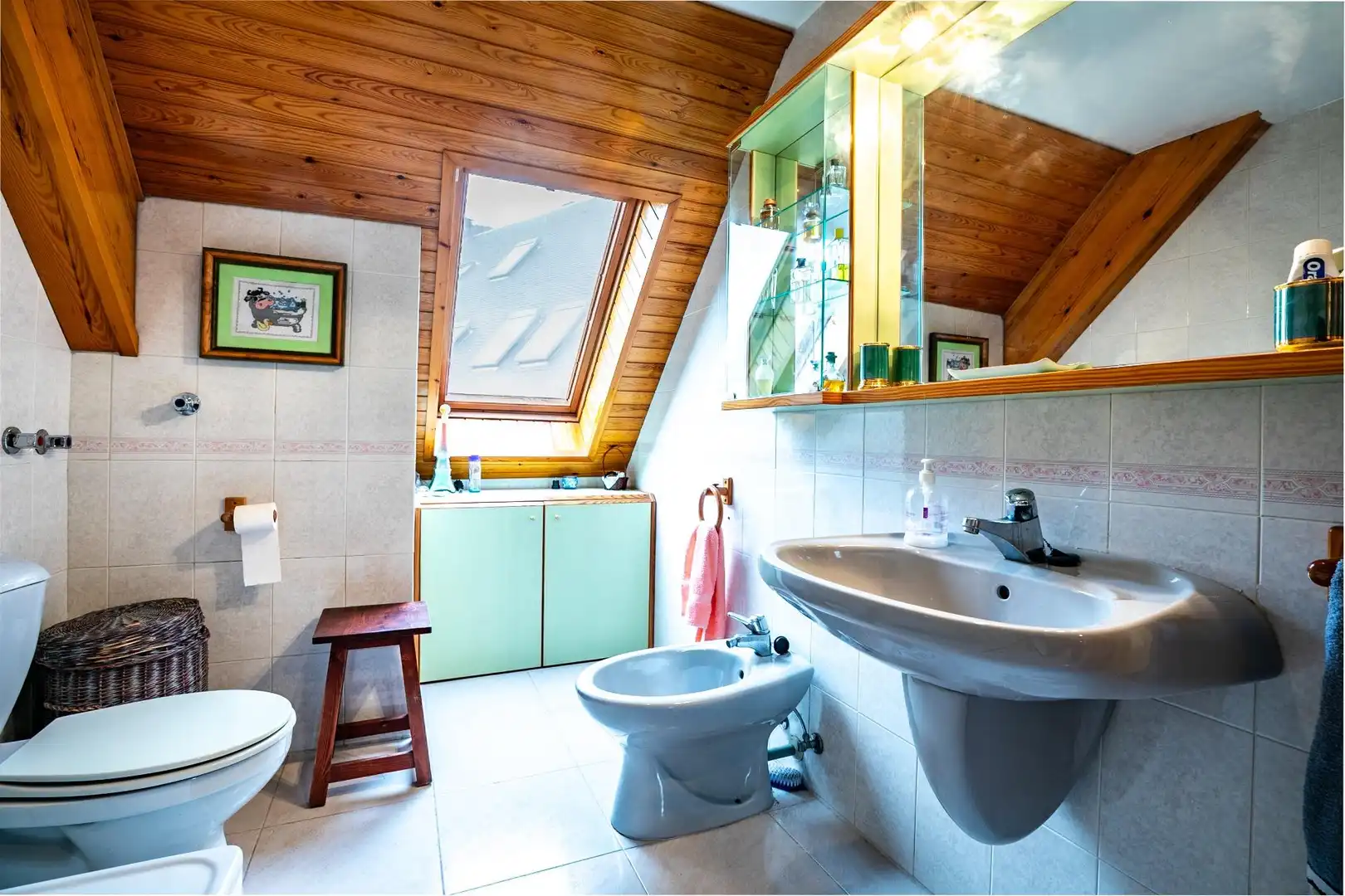 Baño de Dúplex en venta en Biescas con Calefacción