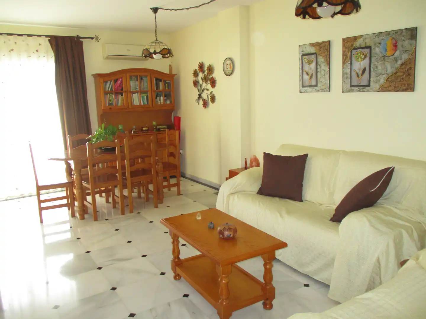 Wohnzimmer von Wohnung zur Miete in Cártama mit Klimaanlage, Terrasse und Möbliert