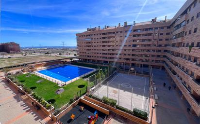 Swimming pool of Flat for sale in Seseña  with Air Conditioner, Heating and Private garden