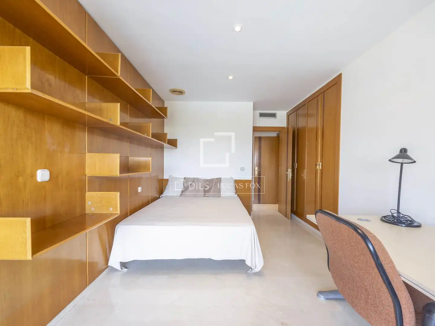 Schlafzimmer von Wohnung zur Miete in Gandesa mit Klimaanlage, Heizung und Privatgarten