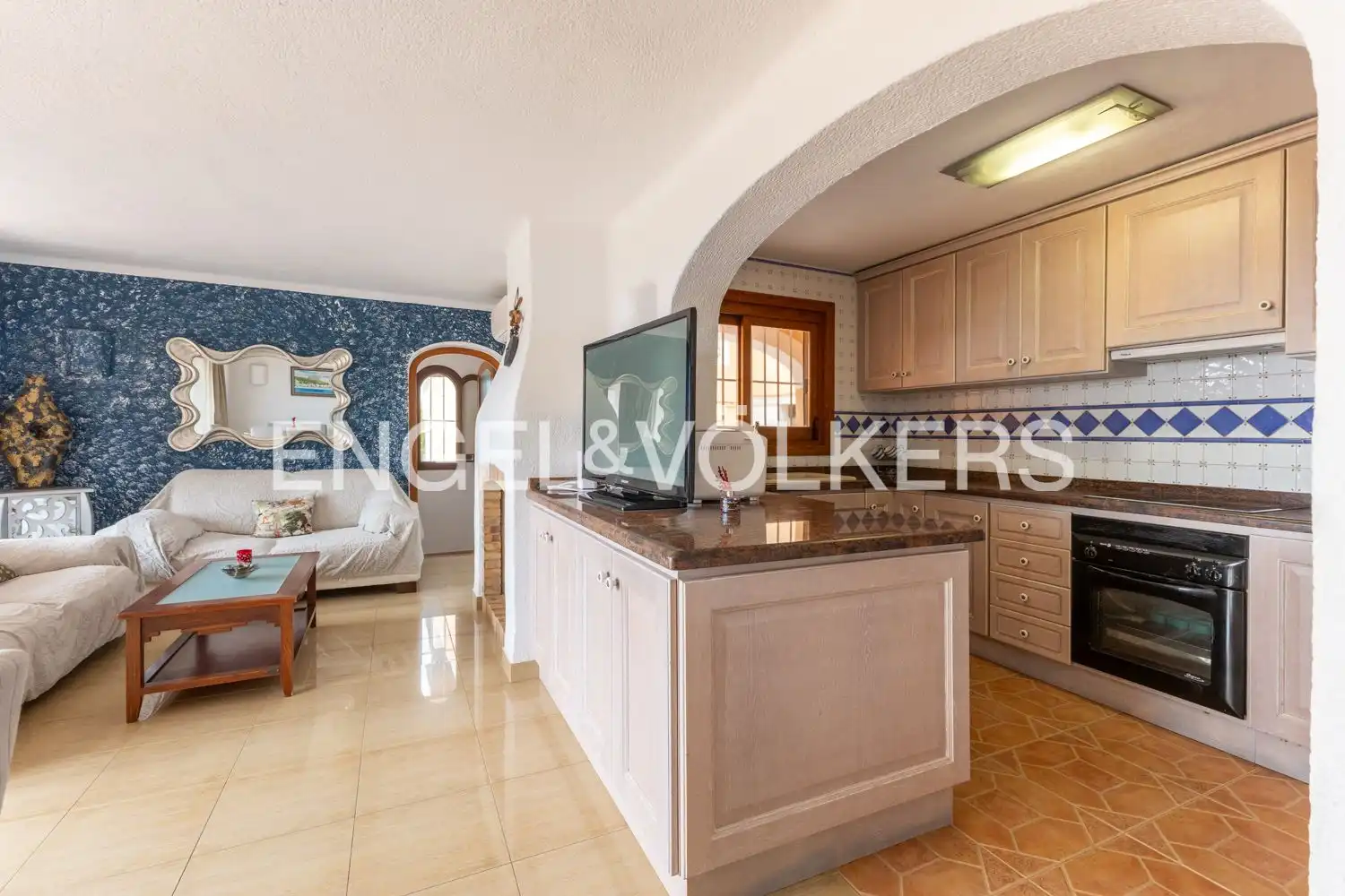 Kitchen of Houses for sale in Jávea / Xàbia  with Air Conditioner, Heating and Private garden