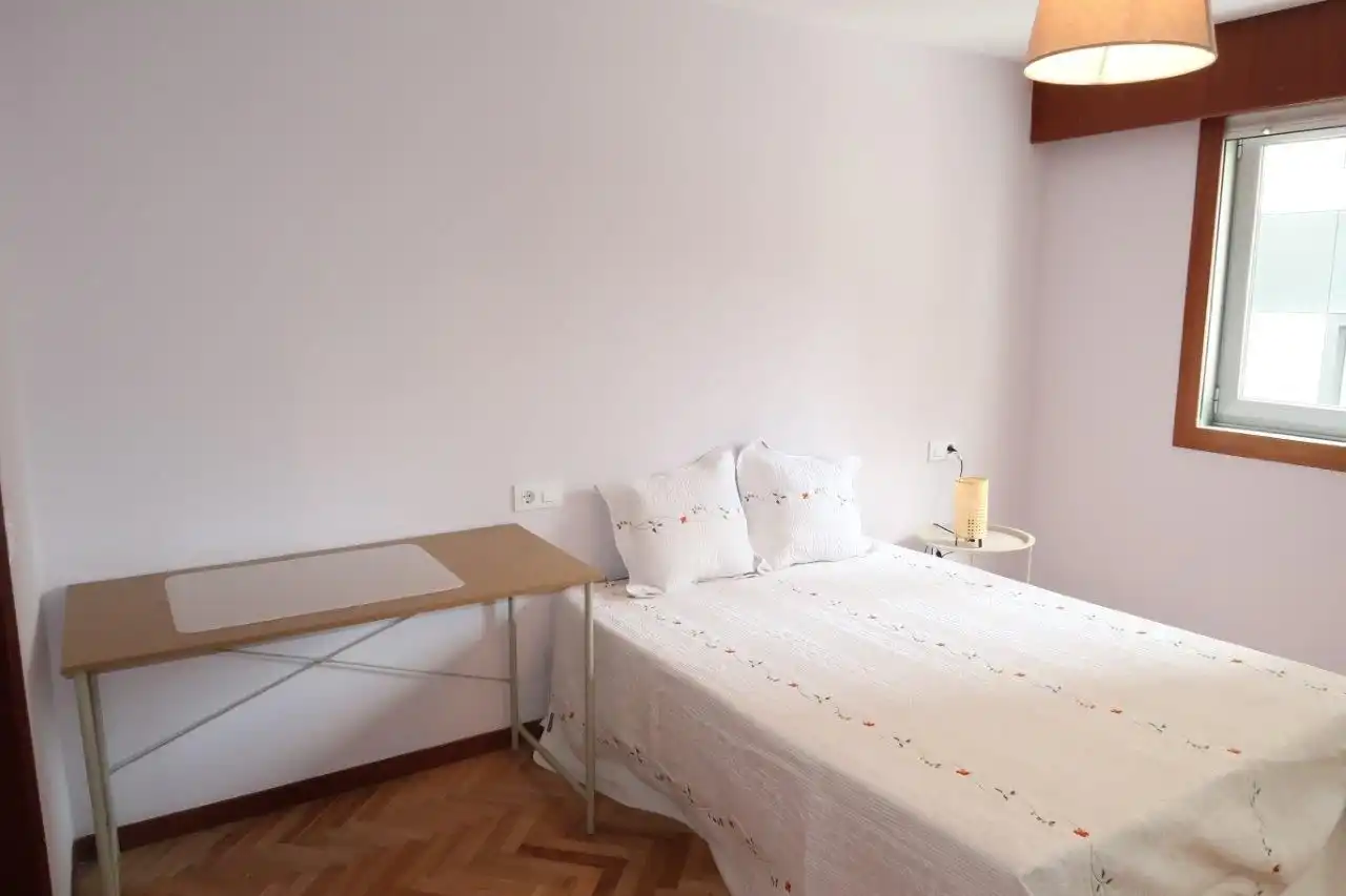 Bedroom of Flat for rent in A Coruña Capital   with Heating and Furnished