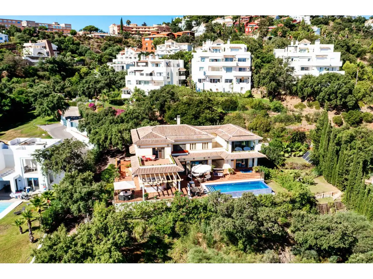 Vista exterior de Casa o chalet en venta en Ojén con Aire acondicionado, Calefacción y Jardín privado