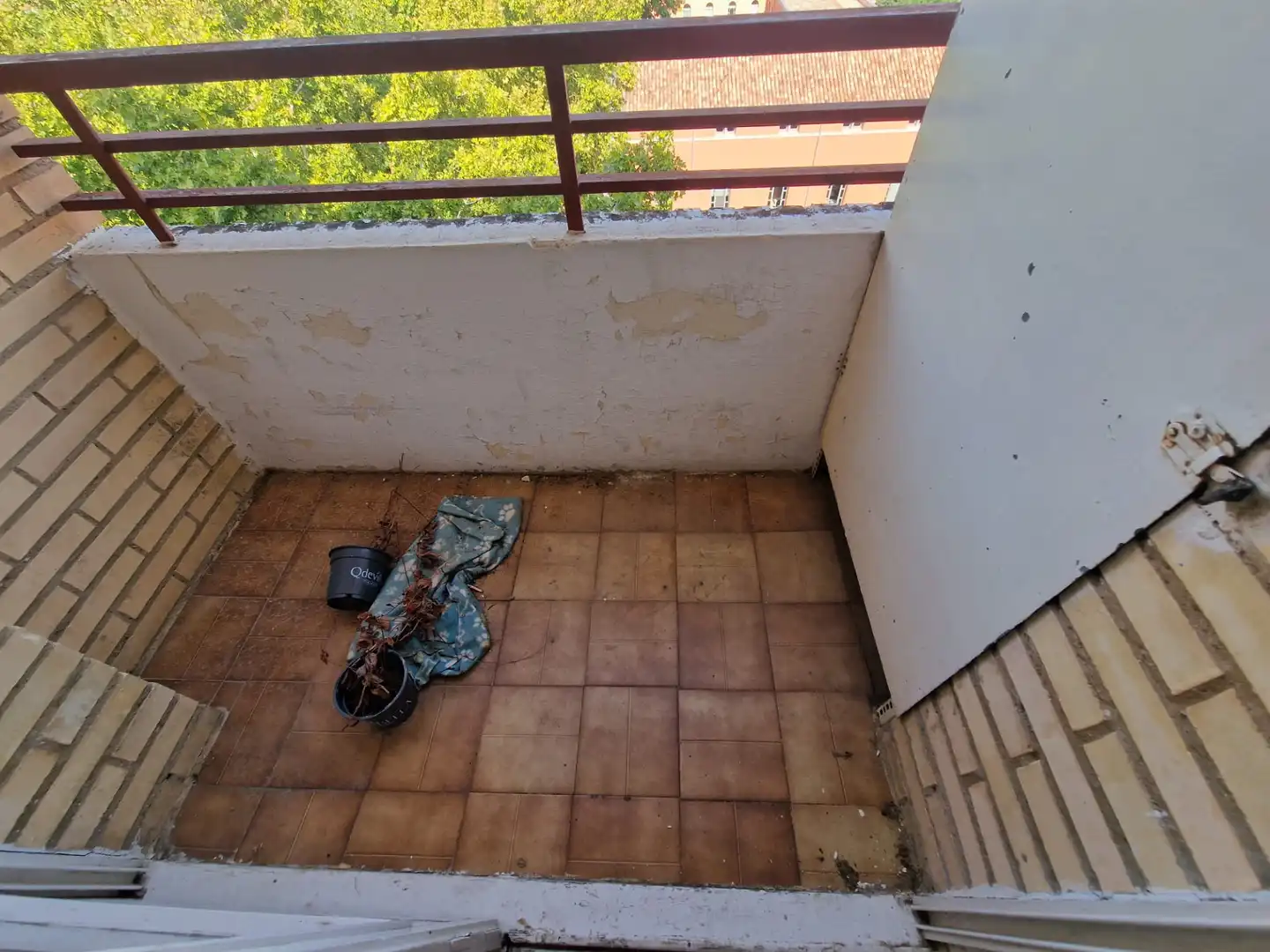 Terrassa de Pis de lloguer amb opció a compra en  Logroño amb Calefacció, Forn i Balcó