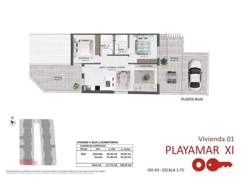 Apartament en venda a Pilar de la Horadada ciudad