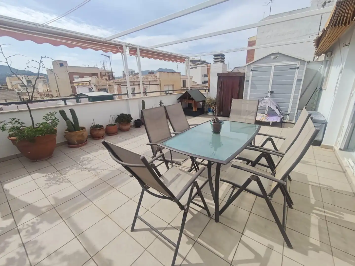 Terrace of Attic for sale in Petrer  with Air Conditioner, Terrace and Balcony