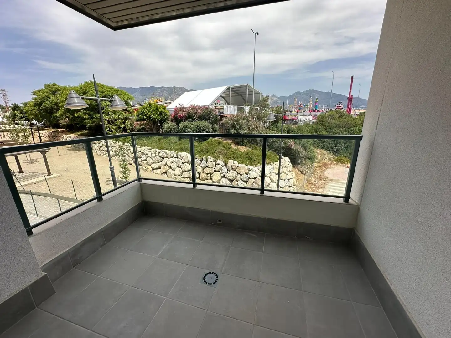 Terrace of Flat for rent in Mijas  with Air Conditioner, Heating and Private garden