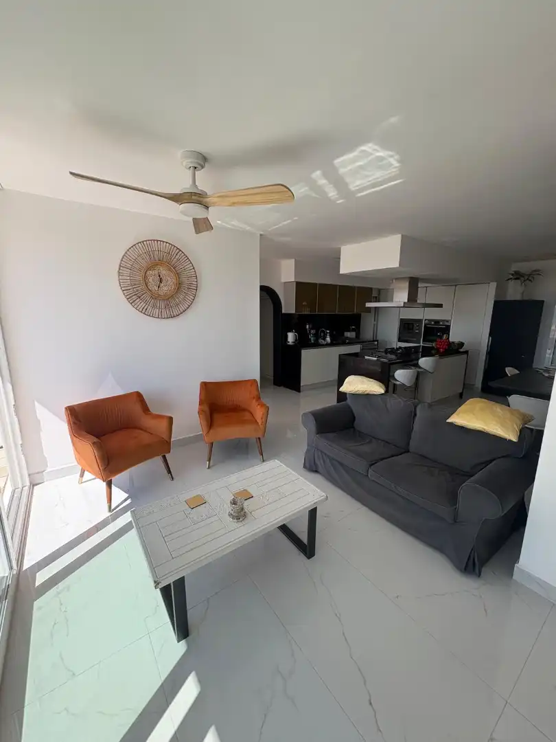 Sala de estar de Casa adosada en venta en Cuevas del Almanzora con Aire acondicionado, Terraza y Amueblado