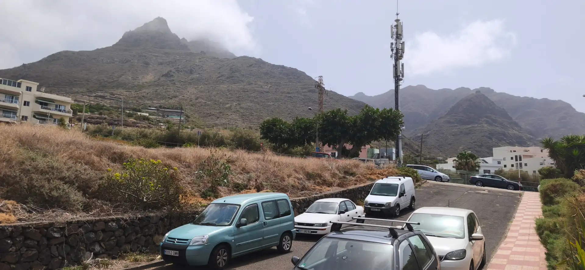 Außenansicht von Wohnungen zur Miete in Punta del Hidalgo