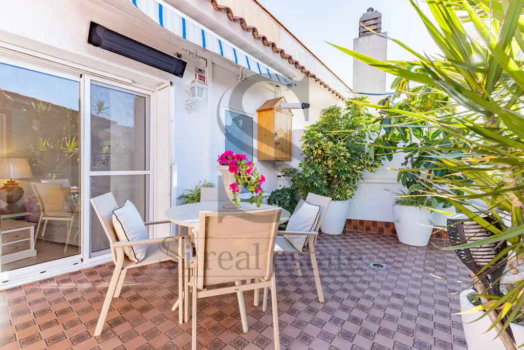 Terrasse von Dachboden zum Verkauf in Barcelona mit Heizung, Terrasse und Abstellraum