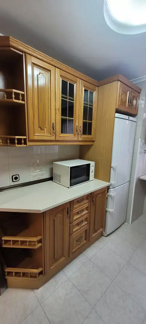 Kitchen of Flat for rent in Madrid  with Air Conditioner, Heating and Terrace