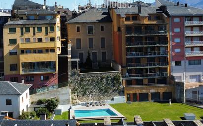 Exterior view of Flat for sale in Puigcerdà  with Heating, Private garden and Parquet flooring