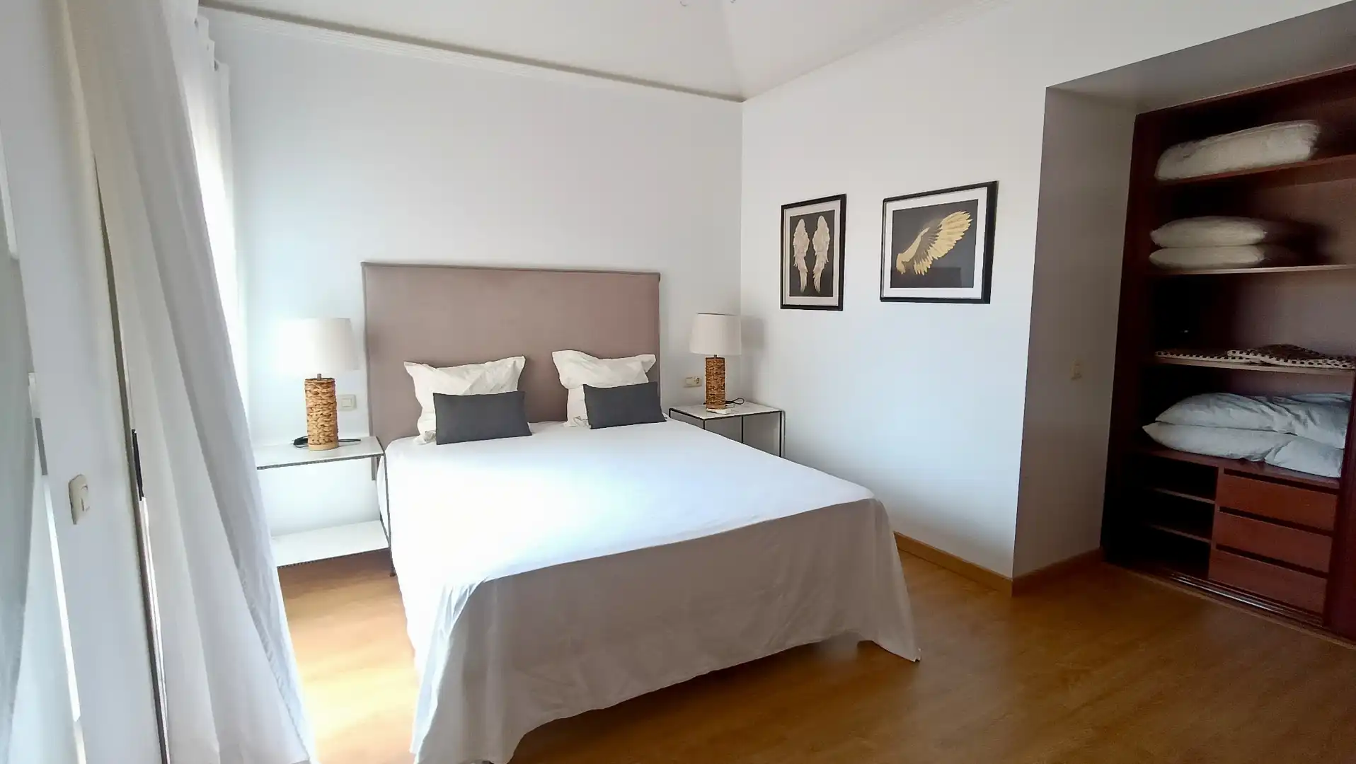 Bedroom of Detached homes for rent in Granadilla de Abona  with Air Conditioner, Private garden and Terrace