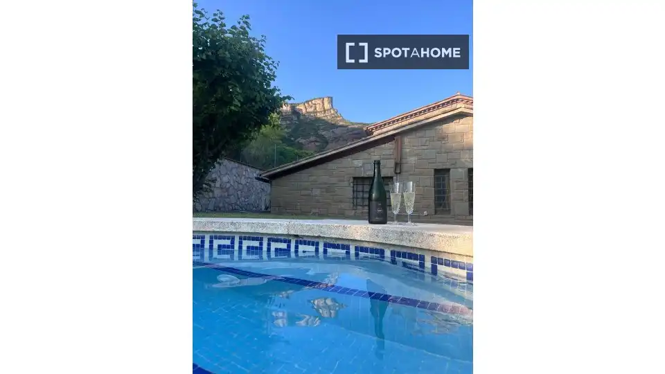 Exterior view of Apartments for share in Bigues i Riells del Fai  with Air Conditioner, Terrace and Furnished