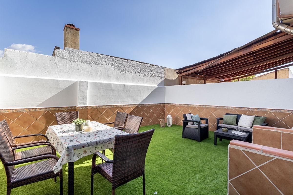 Terrace of Single-family semi-detached for sale in Churriana de la Vega  with Air Conditioner, Terrace and Balcony