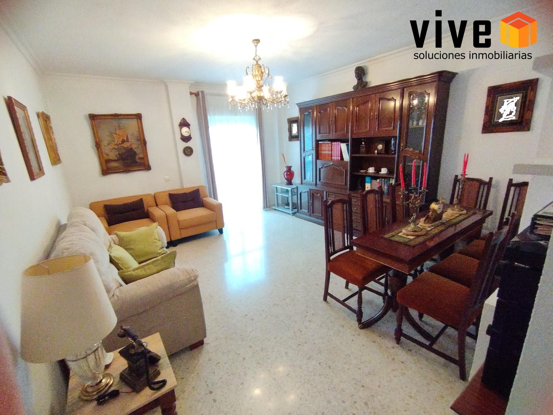 Living room of Flat for sale in  Sevilla Capital  with Air Conditioner and Terrace