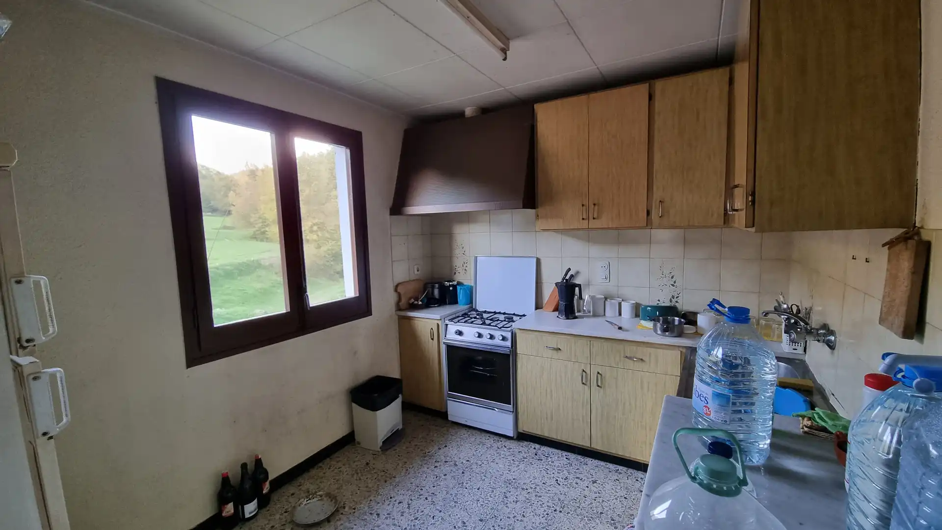 Cocina de Finca rústica en venta en Ripoll con Jardín privado, Terraza y Trastero