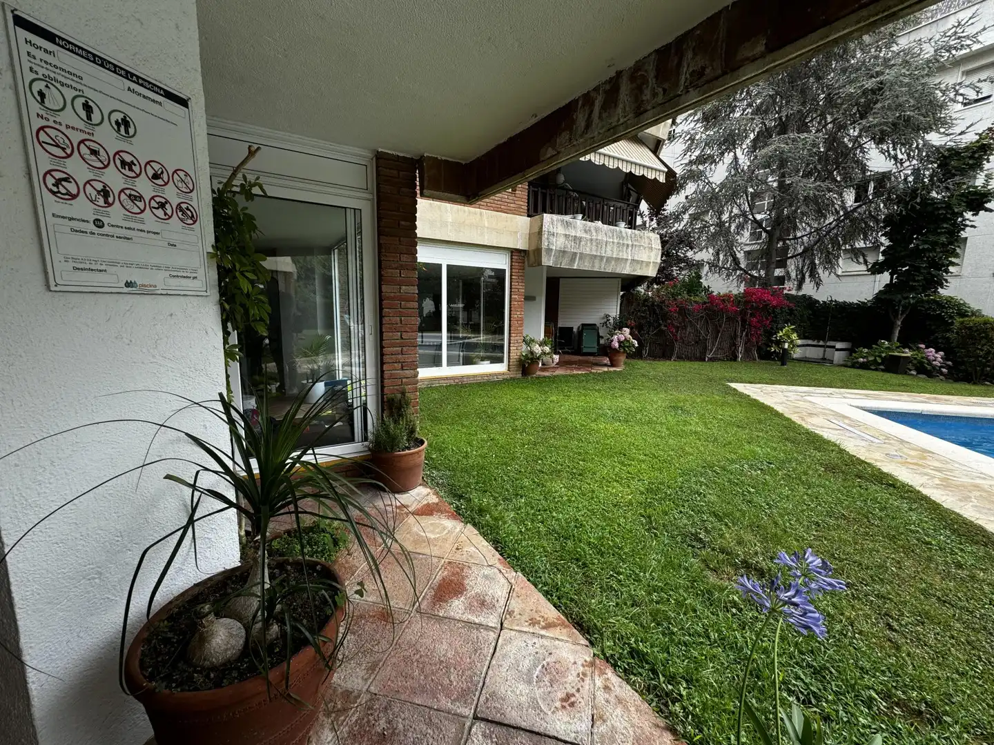 Jardín de Apartamento de alquiler en Caldes d'Estrac con Calefacción, Jardín privado y Terraza