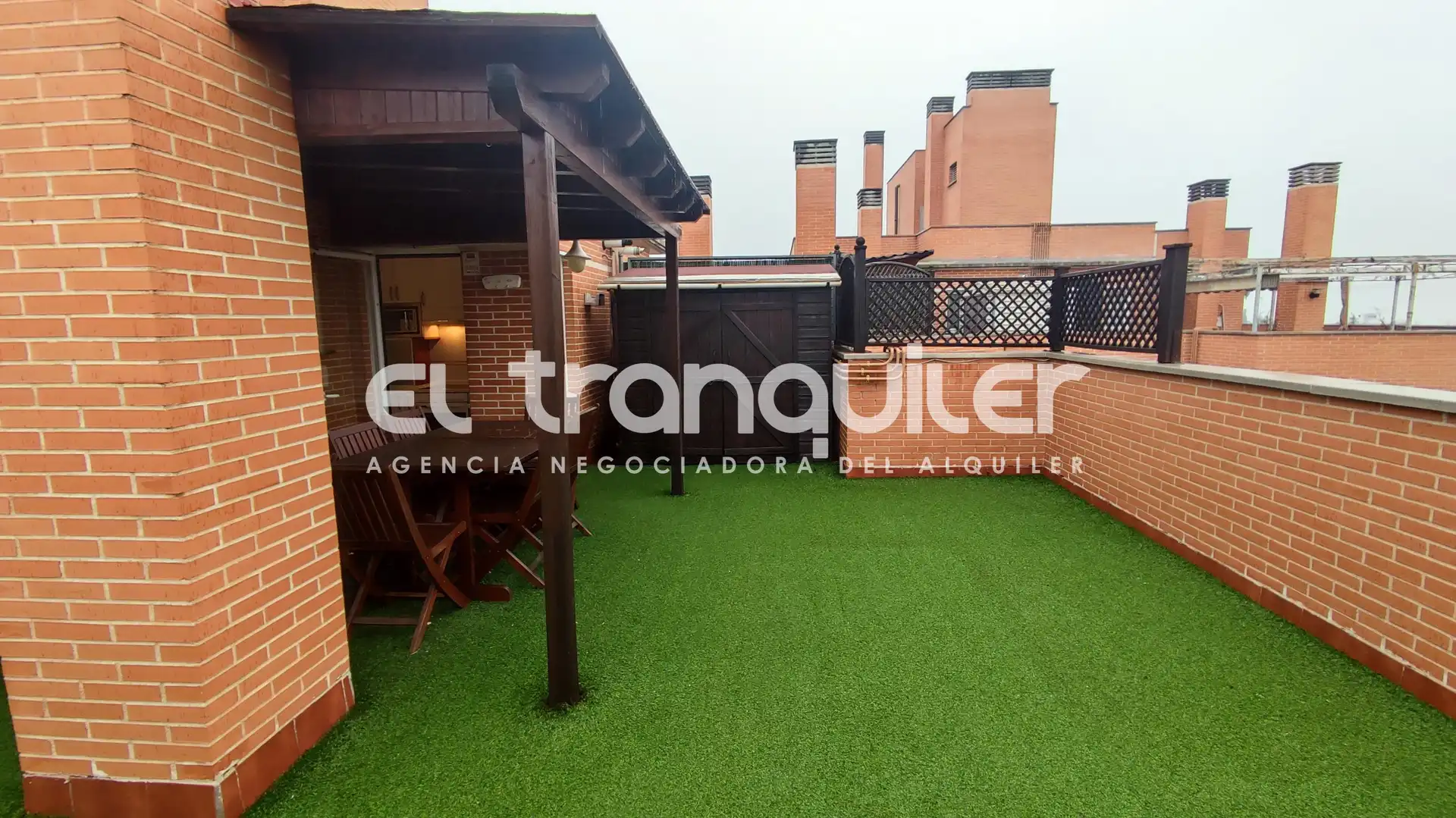 Terrassa de Àtic de lloguer en Madrid amb Aire condicionat, Parquet i Terrassa