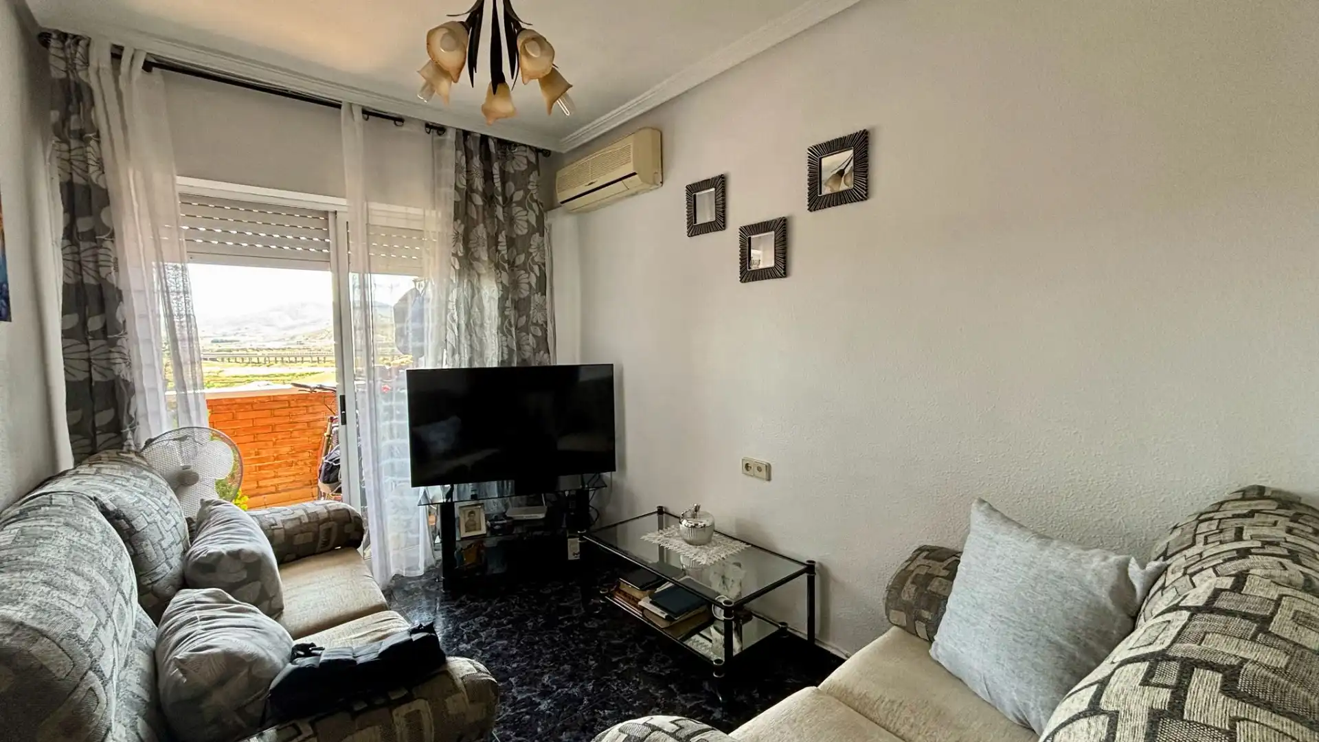 Wohnzimmer von Wohnung zum Verkauf in Cartagena mit Klimaanlage, Terrasse und Möbliert
