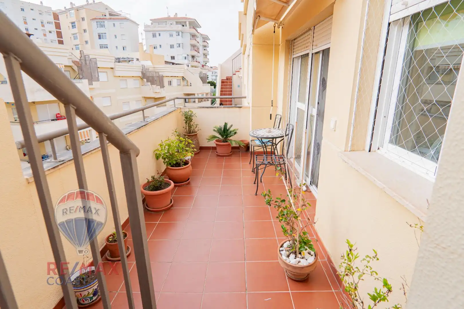 Balcony of Attic for rent in Torrox  with Air Conditioner, Private garden and Terrace