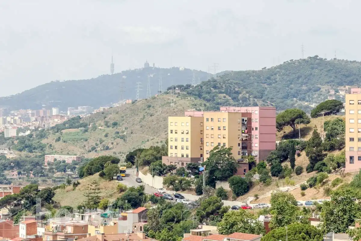 Exterior view of Houses for sale in Santa Coloma de Gramenet  with Heating, Private garden and Terrace
