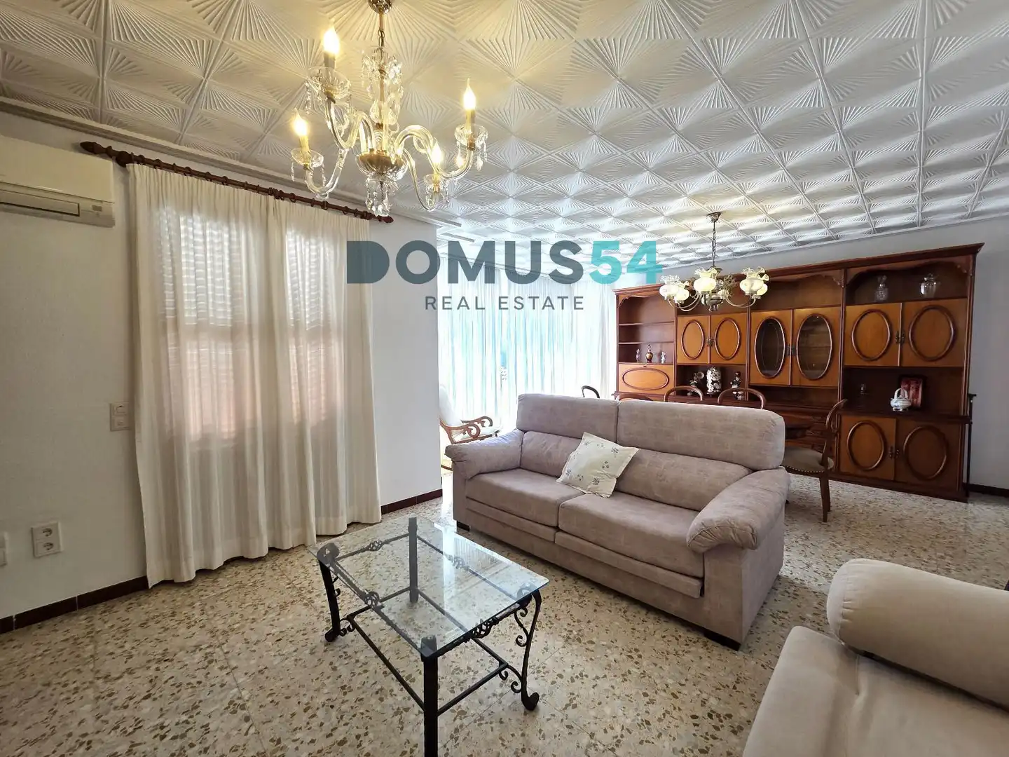 Wohnzimmer von Wohnung zur Miete in Sa Pobla mit Klimaanlage, Terrasse und Möbliert