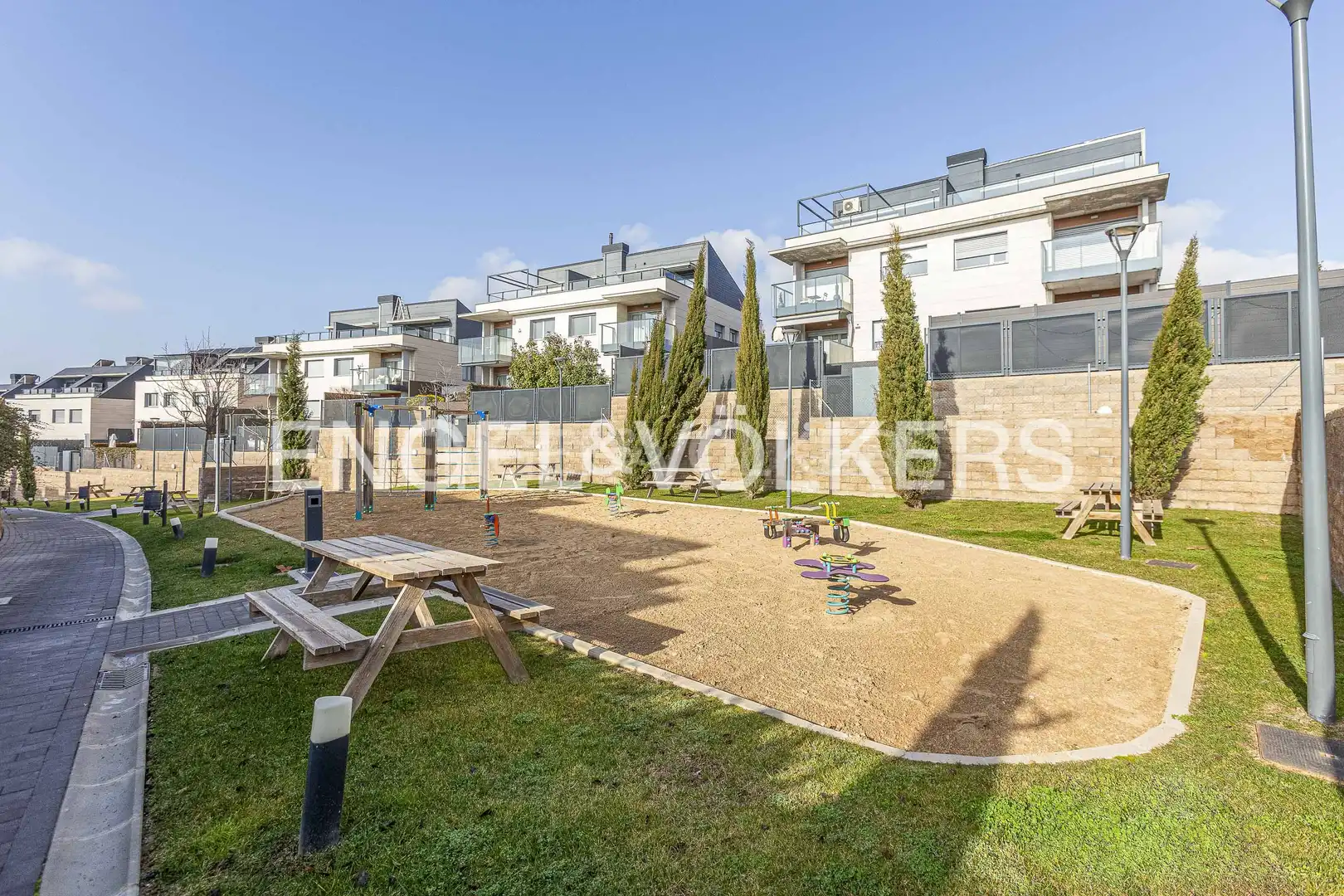 Terrace of Detached homes for rent in Boadilla del Monte  with Air Conditioner, Heating and Private garden