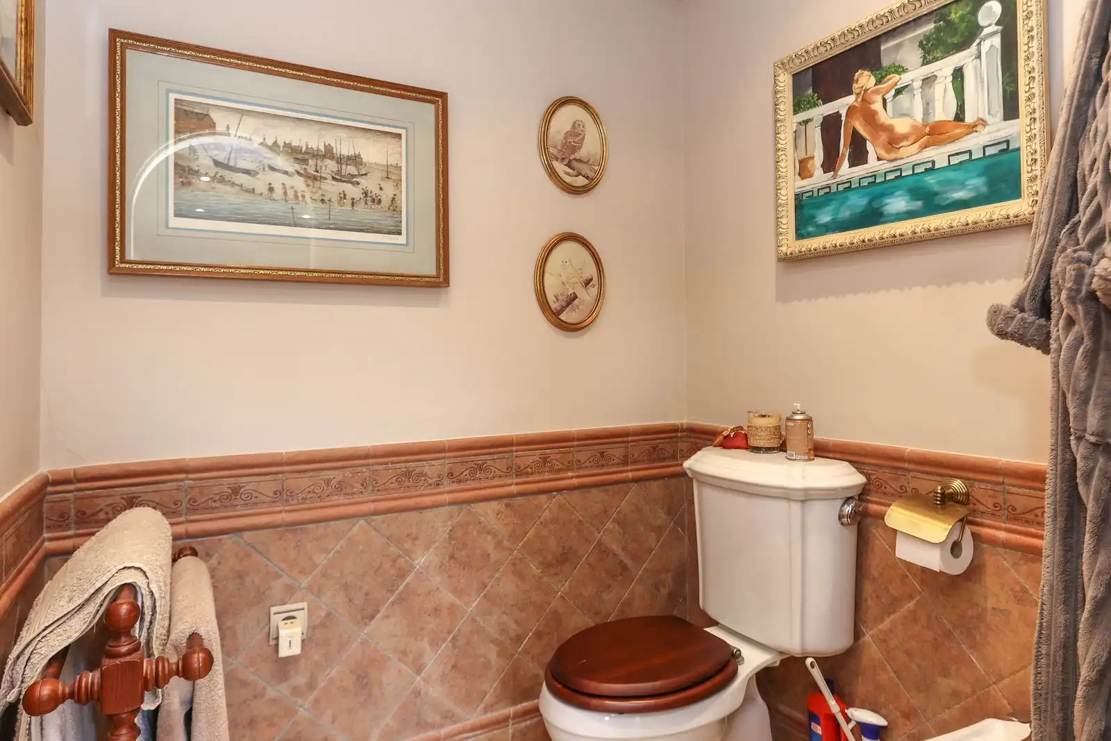 Baño de Casa o chalet en venta en Monda con Aire acondicionado, Jardín privado y Trastero