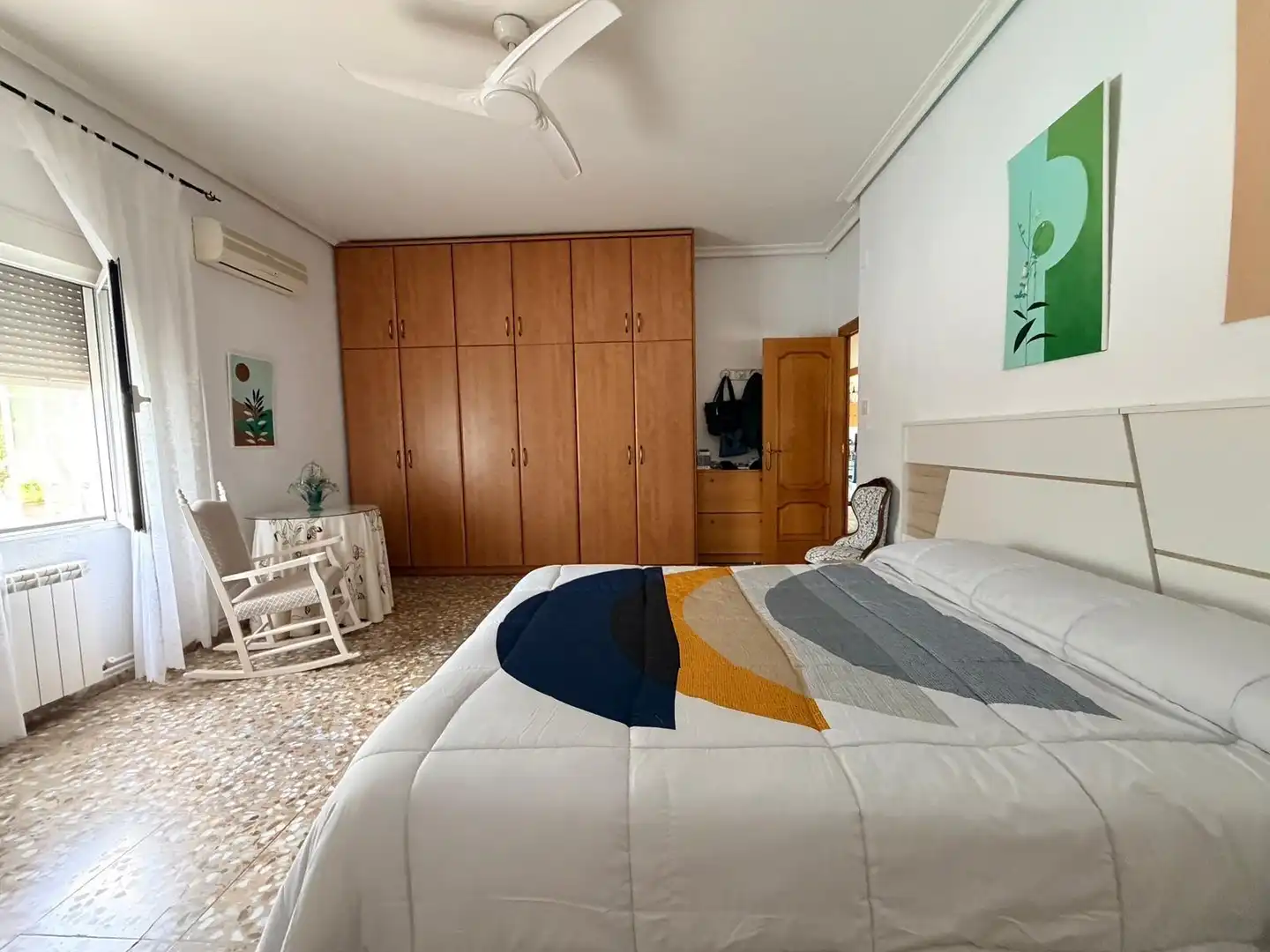 Bedroom of Houses for sale in Elche / Elx  with Air Conditioner, Heating and Private garden