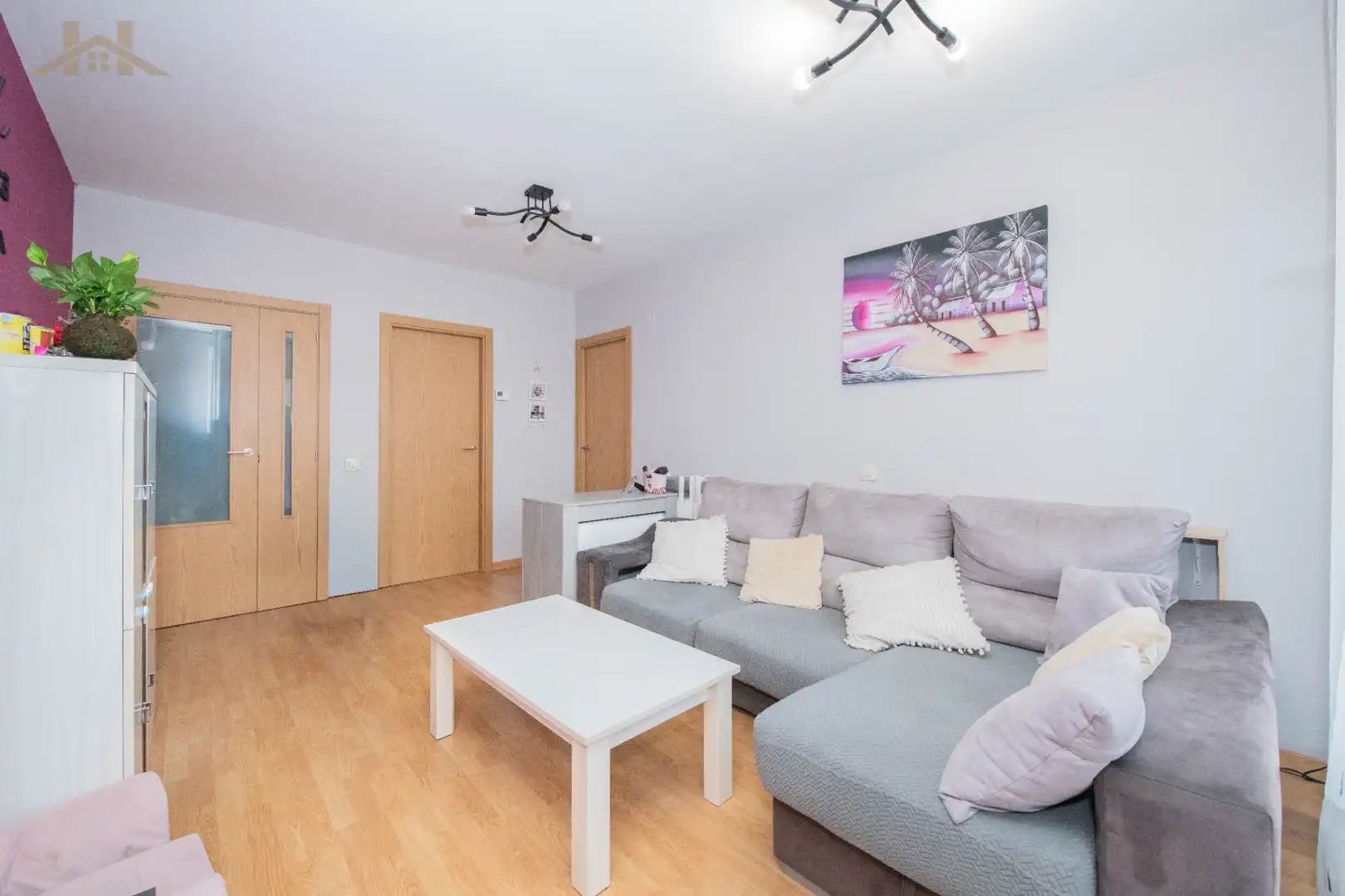 Sala de estar de Piso en venta en Loeches con Aire acondicionado, Calefacción y Jardín privado