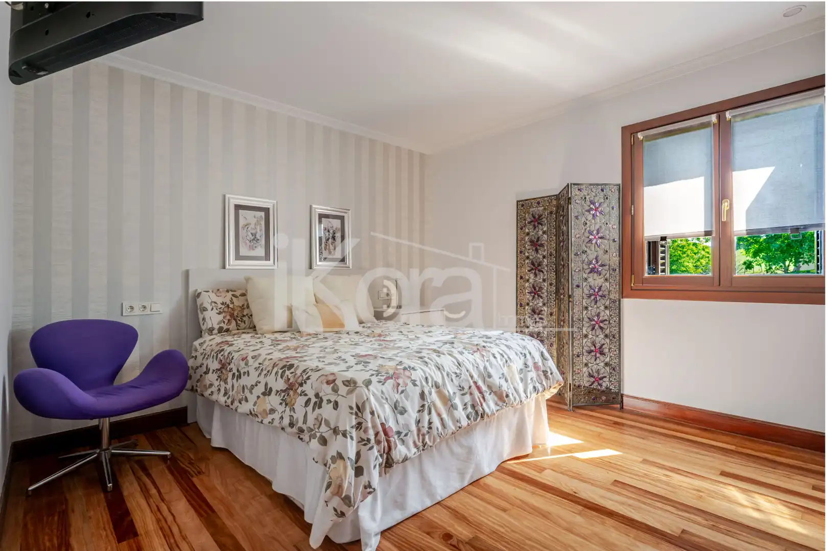 Dormitori de Casa o xalet en venda en Lasarte-Oria amb Calefacció, Jardí privat i Parquet
