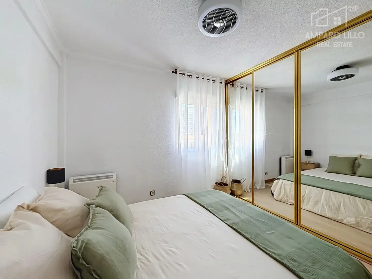 Bedroom of Flat for rent in Alcalá de Henares  with Air Conditioner, Heating and Storage room