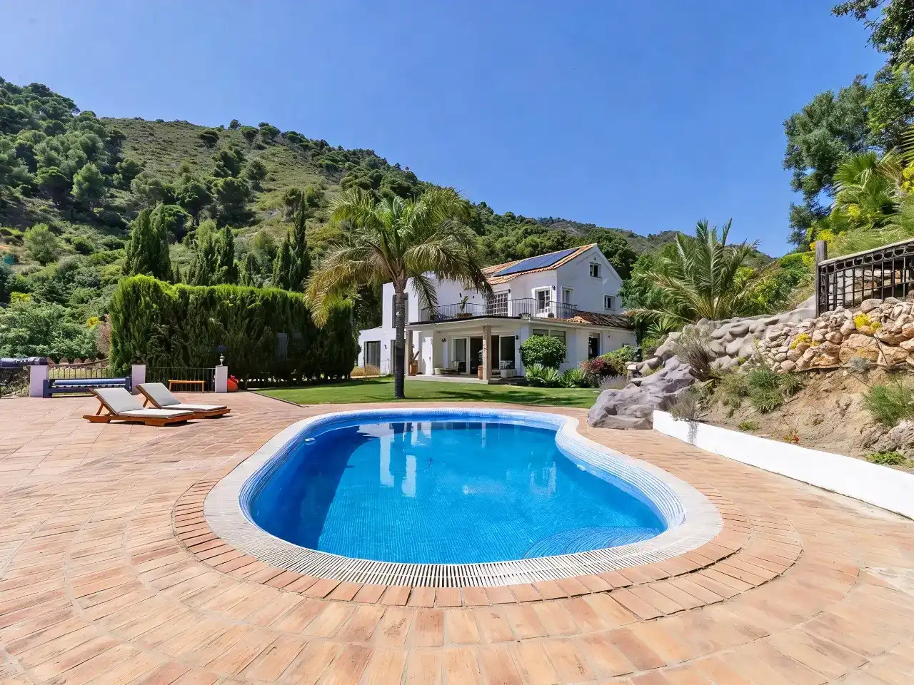 Jardín de Casa o chalet en venta en Marbella Centro