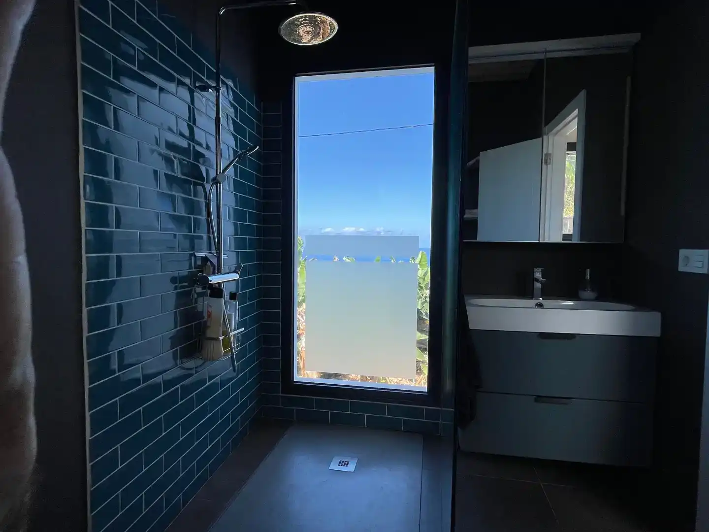 Bany de Apartament de lloguer en Barlovento amb Jardí privat i Moblat