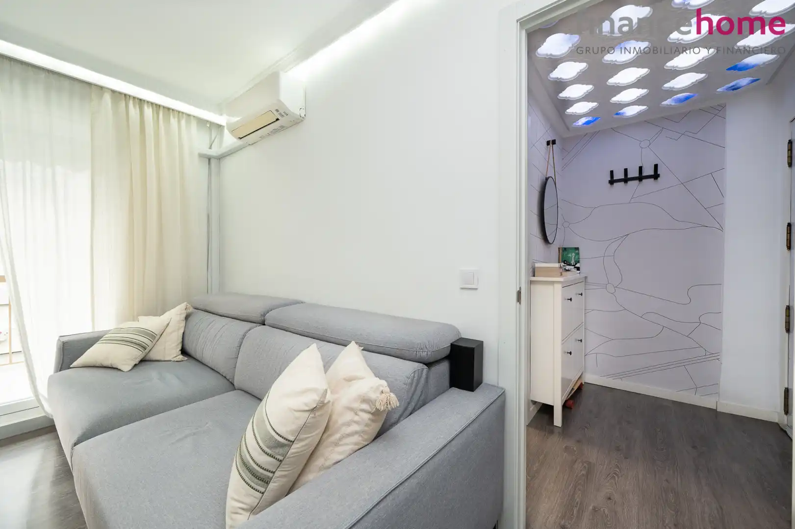 Living room of Flat for sale in Móstoles  with Air Conditioner, Heating and Terrace