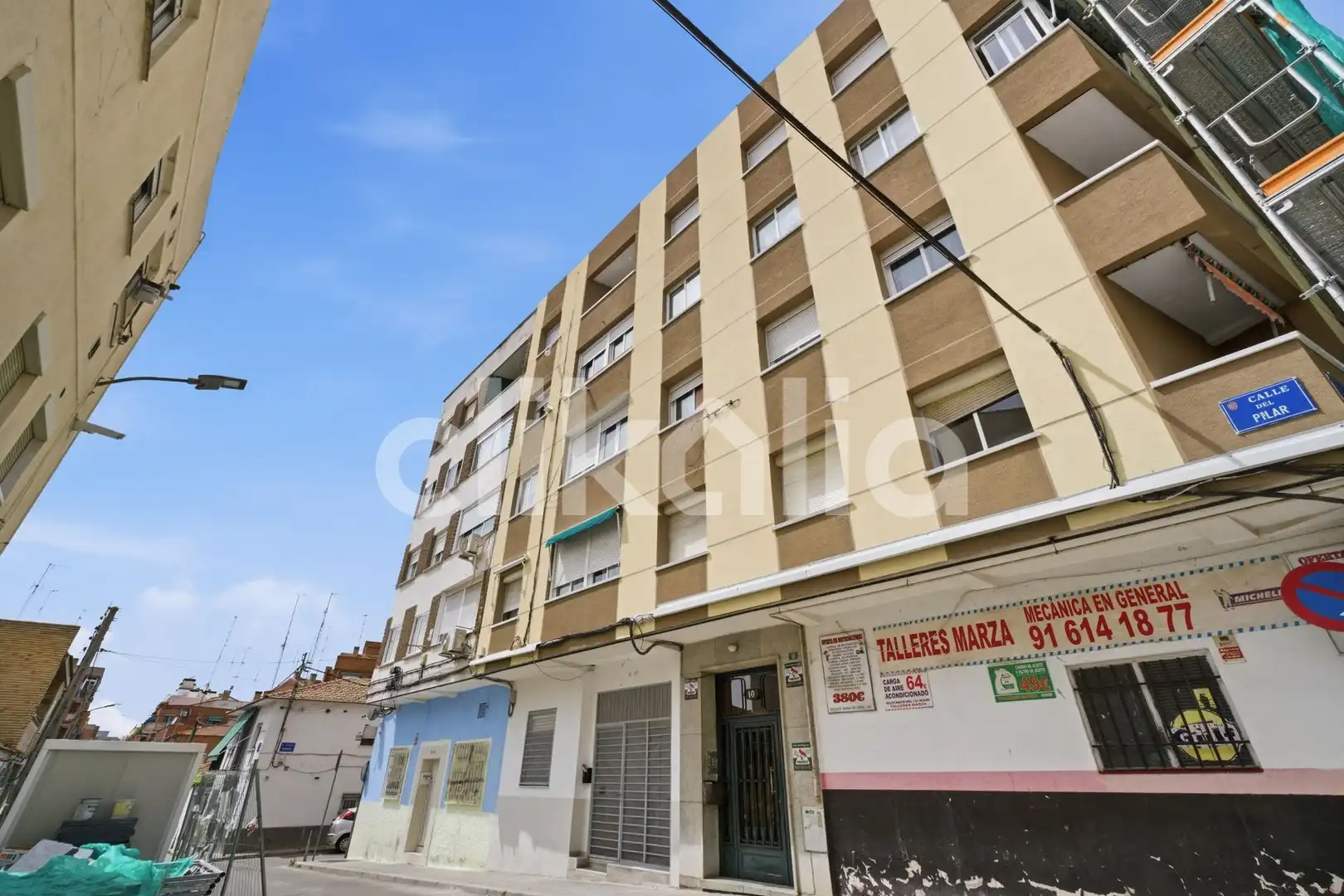 Vista exterior de Piso de alquiler en Móstoles con Aire acondicionado, Calefacción y Terraza