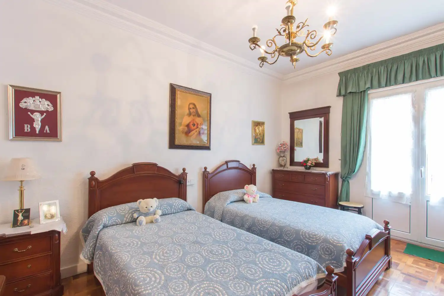 Bedroom of Flat for sale in  Pamplona / Iruña  with Heating and Balcony