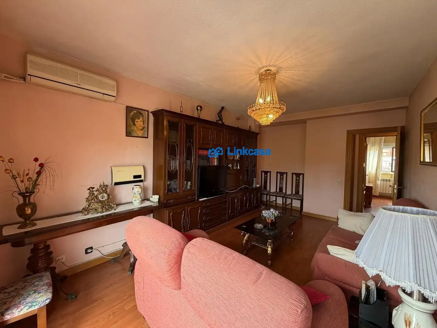 Living room of Flat for sale in Madrid  with Heating, Private garden and Terrace