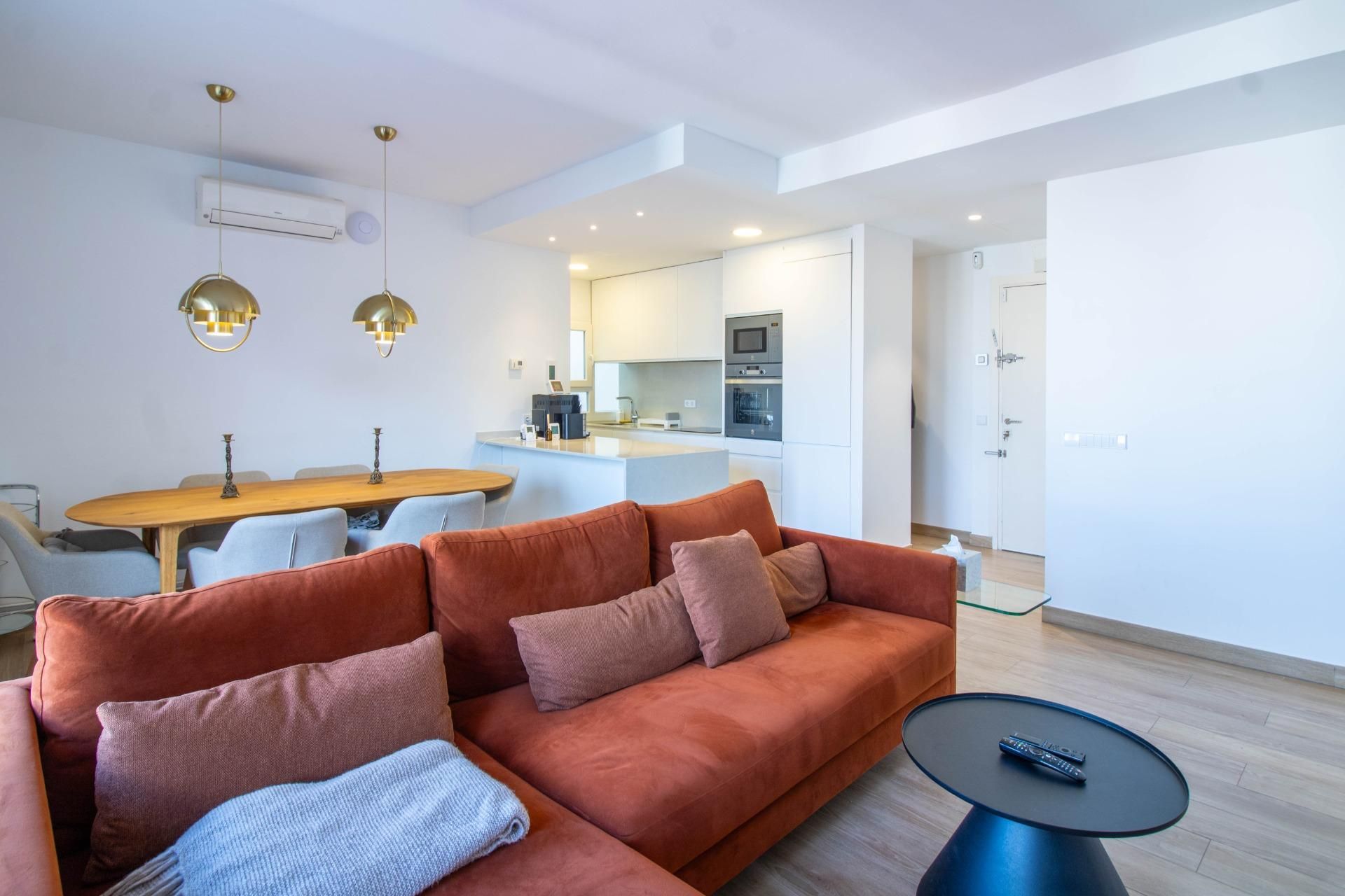 Sala d'estar de Pis en venda en  Barcelona Capital amb Aire condicionat, Calefacció i Parquet