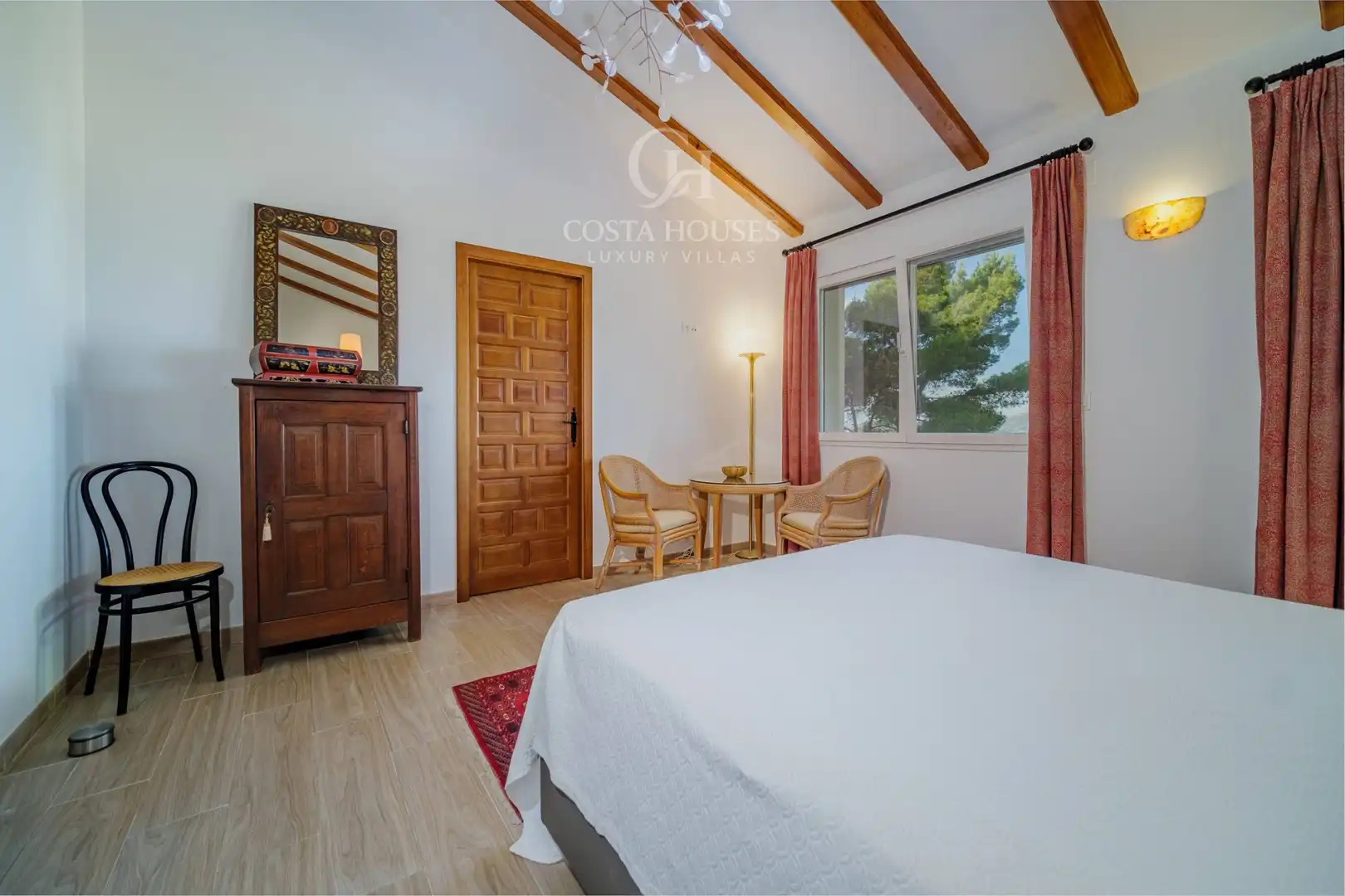 Bedroom of Houses for sale in Jávea / Xàbia  with Air Conditioner, Private garden and Terrace
