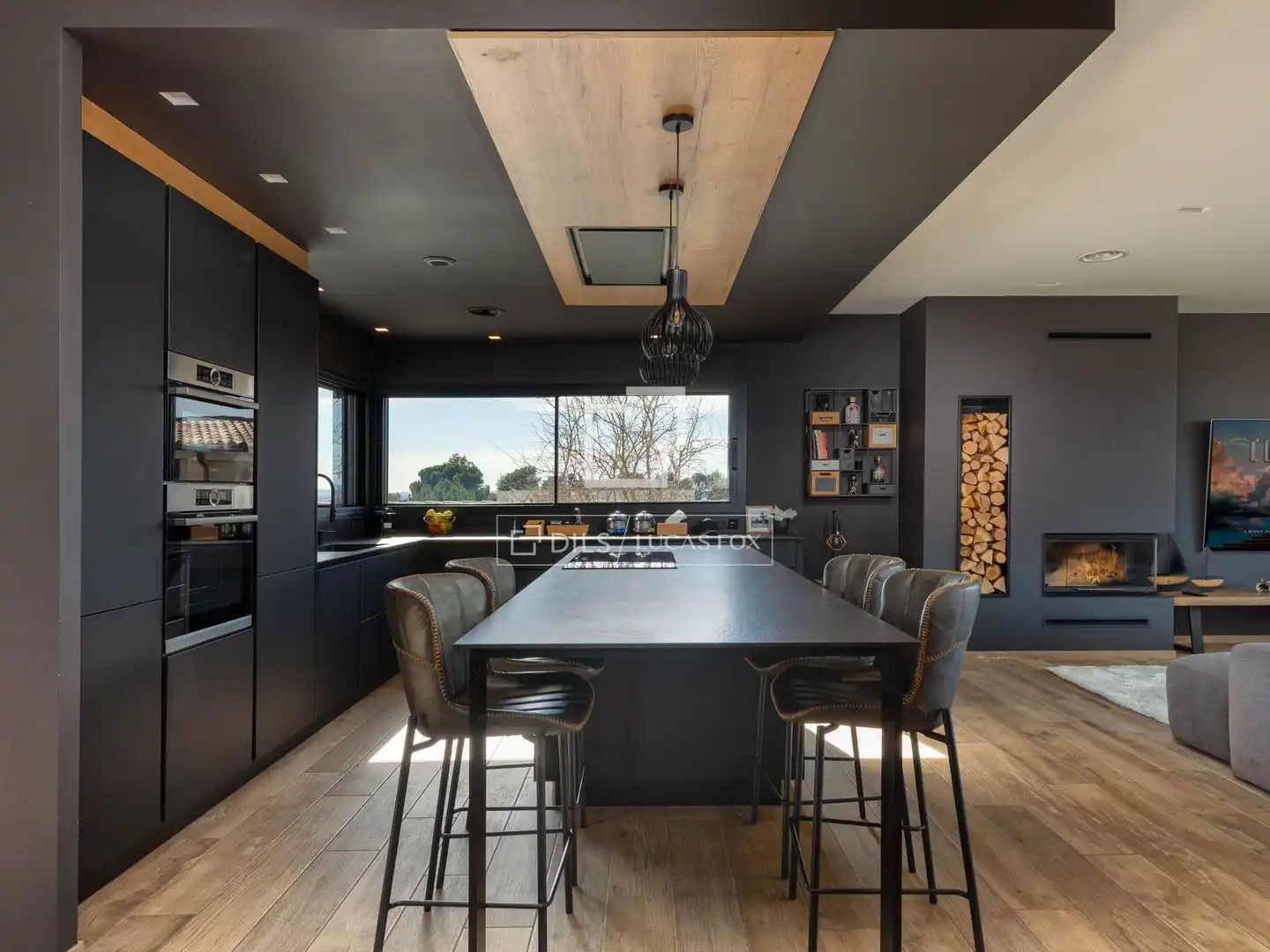 Cocina de Casa o chalet en venta en Sant Julià de Ramis con Aire acondicionado, Calefacción y Terraza