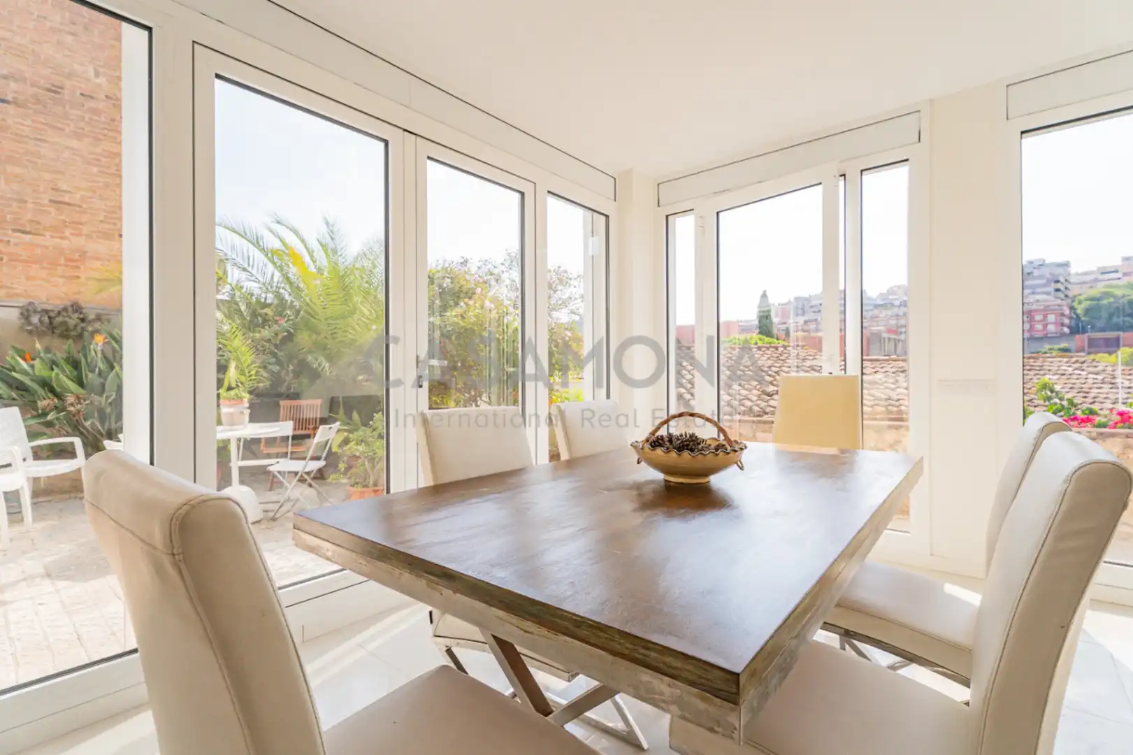 Dining room of Houses for rent to own in Barcelona  with Air Conditioner, Heating and Private garden
