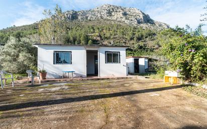 Vista exterior de Finca rústica en venda en Sagra amb Jardí privat, Terrassa i Traster